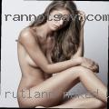 Rutland, naked woman
